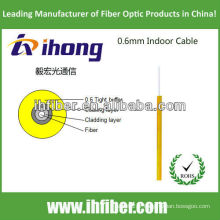 Câble fibre optique intérieur de 0,6 mm